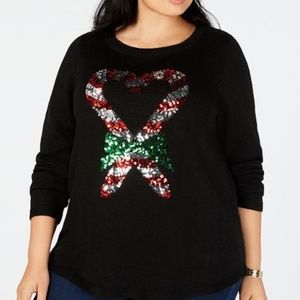 Karen Scott Plus Holiday Sweater 3X -ugly sweater
